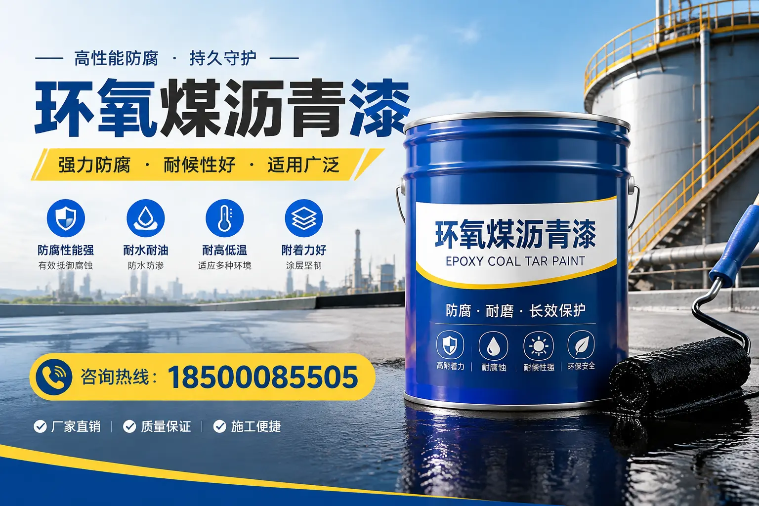 环氧煤沥青漆的储存与运输注意事项，达州企业须知