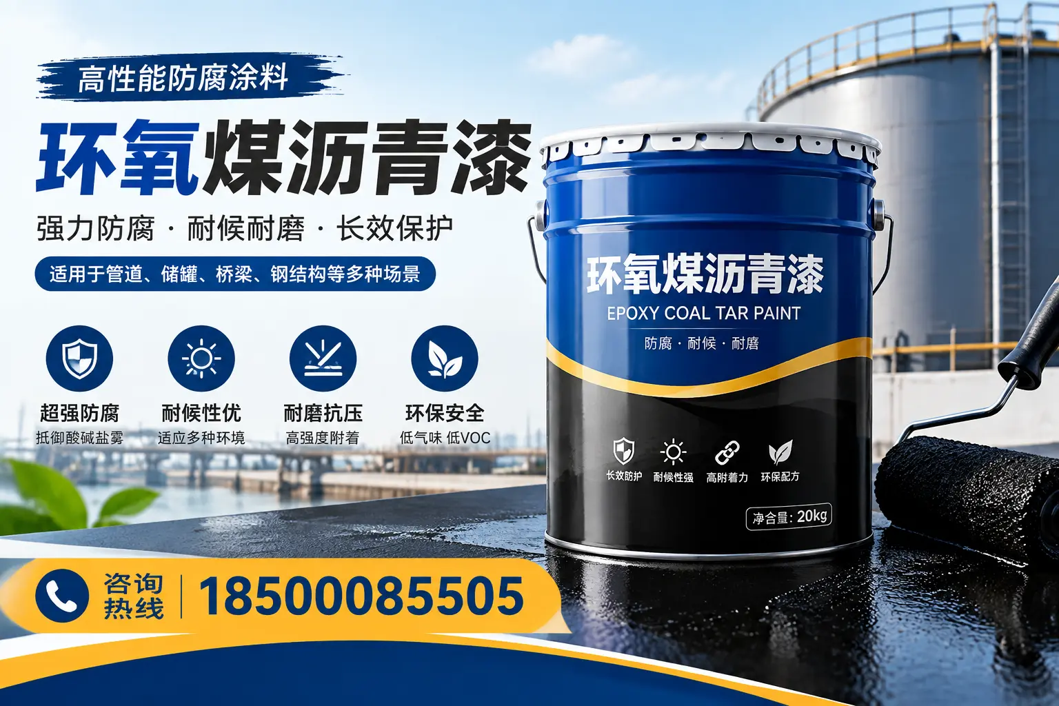 环氧煤沥青漆的施工步骤详解，达州装修必备知识